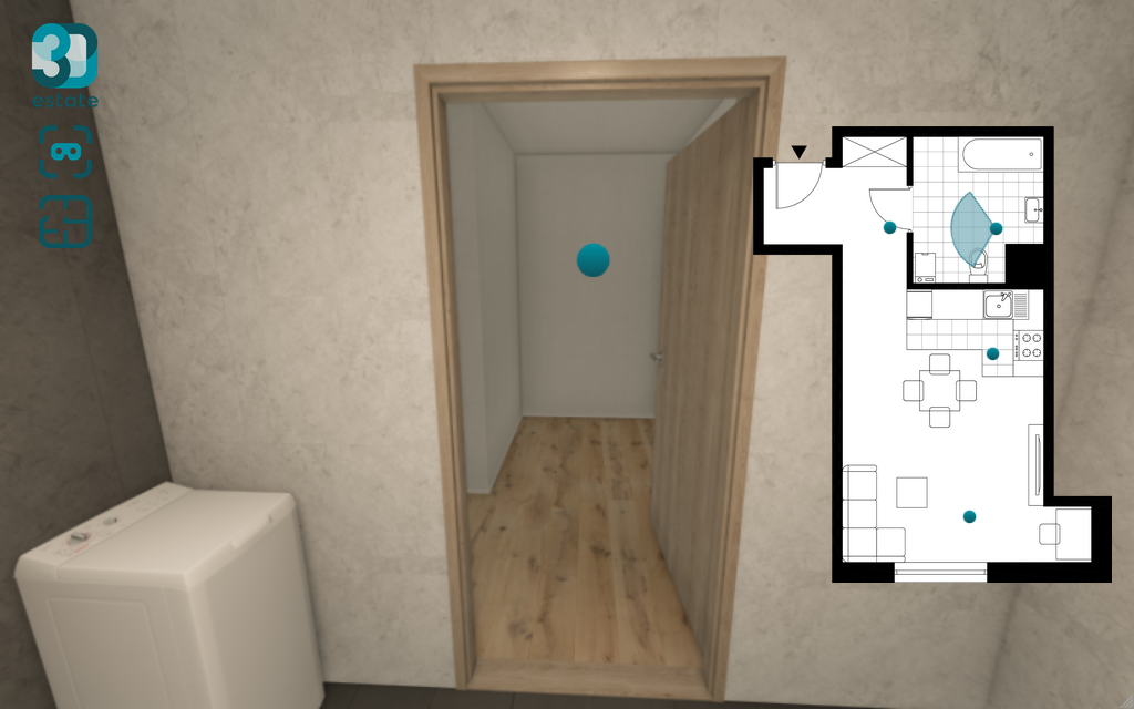 3D Estate tour - room 3